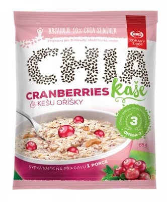 Semix Chia kaše brusinky-kešu