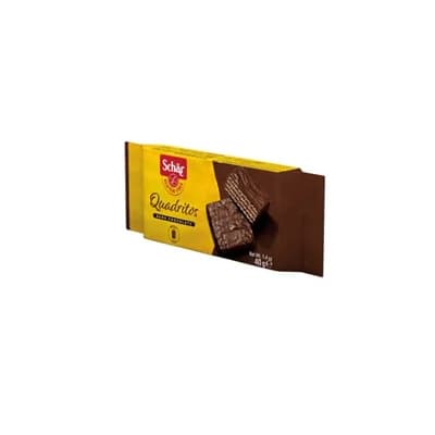Schär Quadritos bez lepku s hořkou čokoládou