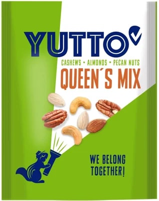 Yutto Queen´s mix – směs skořápkových plodů