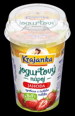Krajanka Jogurtový nápoj jahoda