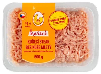 DZ Klatovy Kuřecí mletý polotovar