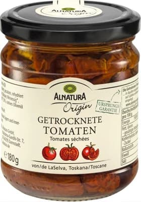 Alnatura BIO Sušená rajčata v rostlinném oleji