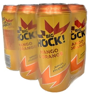 Big Shock! Mango-Orange, plech 6x500ml