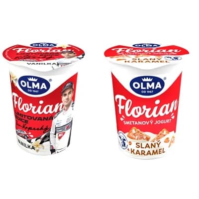 OLMA Florian Jogurt slaný karamel vanilka chlaz. 10 x