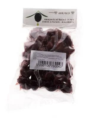 Hermes Olivy černé Kalamata s peckou 2x150g