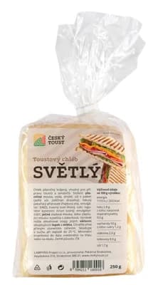 Český toust Toustový chléb světlý