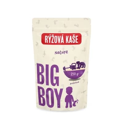 BIG BOY Rýžová proteinová kaše Nature EKO balení