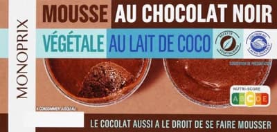 Monoprix Čokoládová pěna (2x 70 g)