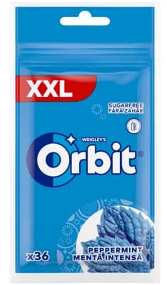 Wrigley's Orbit Žvýkačky bez cukru s příchutí peppermintu
