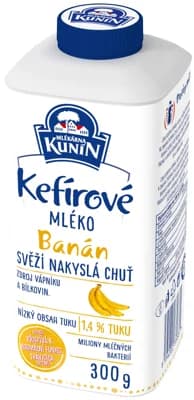 Mlékárna Kunín Kefírové mléko banán