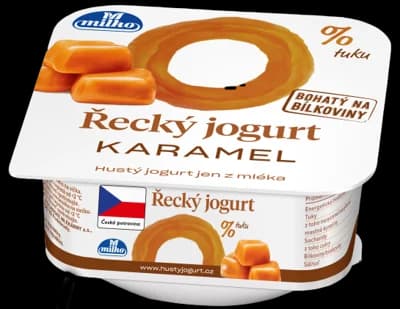 Milko Řecký jogurt 0 % karamel