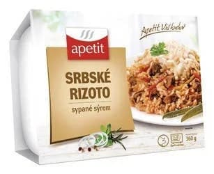 apetit Rizoto srbské sypané sýrem