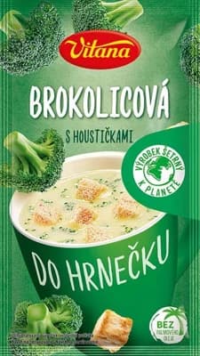 Vitana Do hrnečku Instantní polévka brokolicová s houstičkami