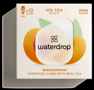 Waterdrop Ice Tea Peach 12ks