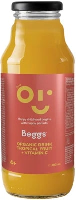 Beggs BIO Nápoj pro děti tropické ovoce