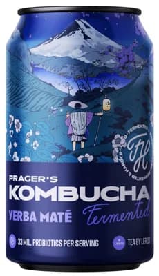 Prager's Kombucha Yerba Maté