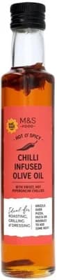 Marks & Spencer Olivový olej provoněný chilli s extra sušenými chilli papričkami