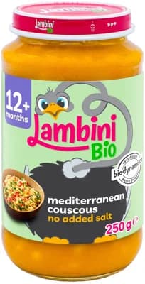 Lambini BIO Demeter příkrm středomořský kuskus