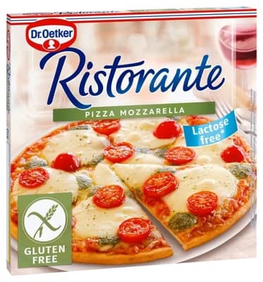 Dr. Oetker Pizza Ristorante Mozzarella, bezlepková