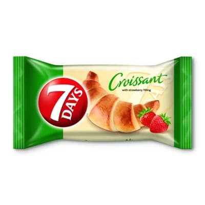 7DAYS Croissant jahoda 20 x