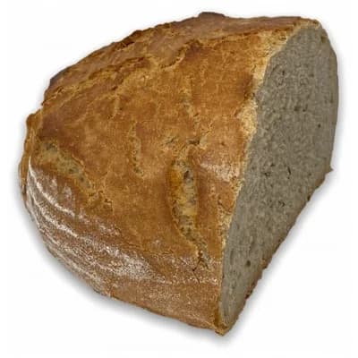 Kváskový chléb ze Zahrádek kulatého tvaru 1/2