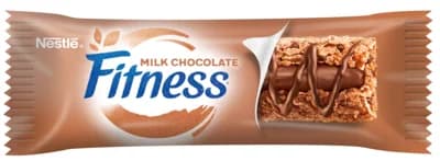 Nestlé Fitness Delice Mléčná čokoláda cereální tyčinka