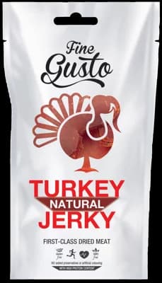 Fine Gusto Krůtí jerky natural