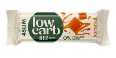 4Slim Low carb tyčinka karamel