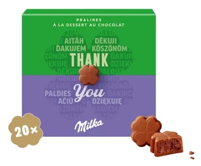 Milka bonboniéra Thank you mouse au Chocolate