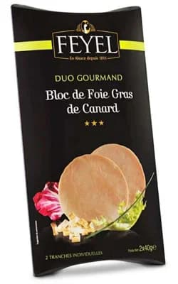 Feyel Kachní foie gras 2x40g