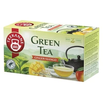 TEEKANNE Čaj zelený zázvor/mango 6 x