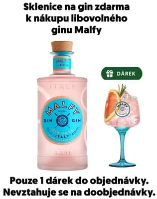 Malfy Rosa gin 41% obj.