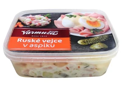Varmuža Ruské vejce v aspiku