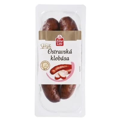Fine Life Ostravská klobása chlaz.