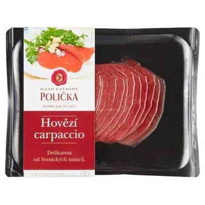 Maso Uzeniny Polička Hovězí Carpacio