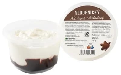 Mlékárna Řetová Sloupnický A2 Dezert čokoládový