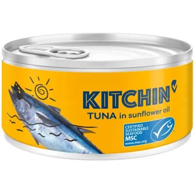 Kitchin Tuňák celý ve slunečnicovém oleji