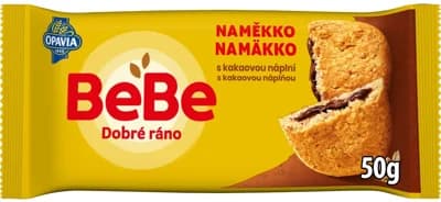 Opavia Cereální bochánek BeBe Dobré Ráno Naměkko kakaová náplň