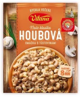 Vitana Houbová omáčka s těstovinami