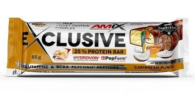 Amix Nutrition Amix Exclusive Protein Bar - caribbean punch