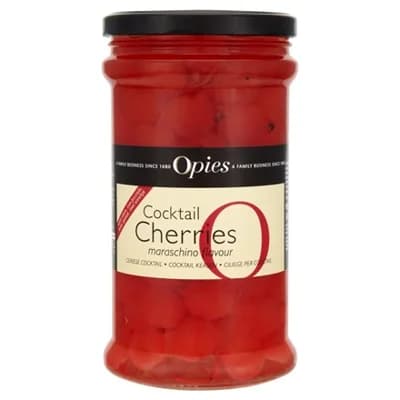 Opies Koktejlové třešně červené se stopkou