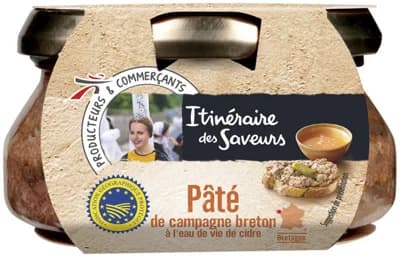 IDS Paté vepřové s bretaňským cidrem CHZO