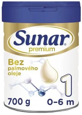 Sunar Premium 1 počáteční kojenecké mléko