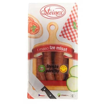 STEINEX Párky štýrské chlaz. váž. cca