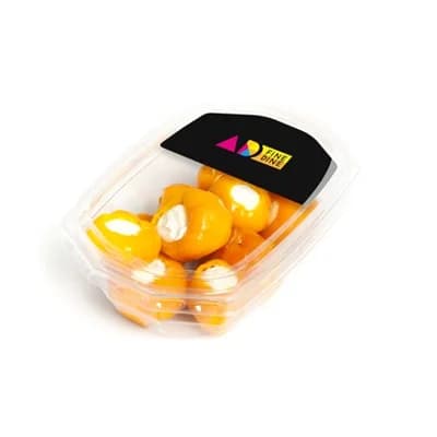 Papriky plněné sýrem chlaz. (pevný podíl 120 g) 140 g