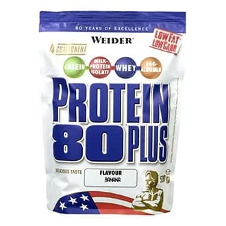 Weider Protein 80 Plus - brownie/čokoláda