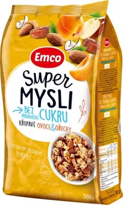 Emco Super mysli Bez přidaného cukru Ovoce & Ořechy