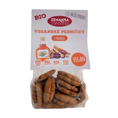 Zemanka Bezlepkové veganské bio perníčky