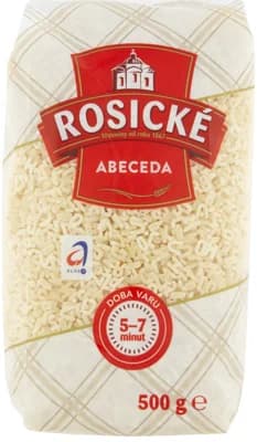 Rosické těstoviny abeceda