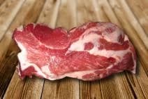Maso vepřové, krkovice bez kosti, syrová (separovatelný tuk 5 %)